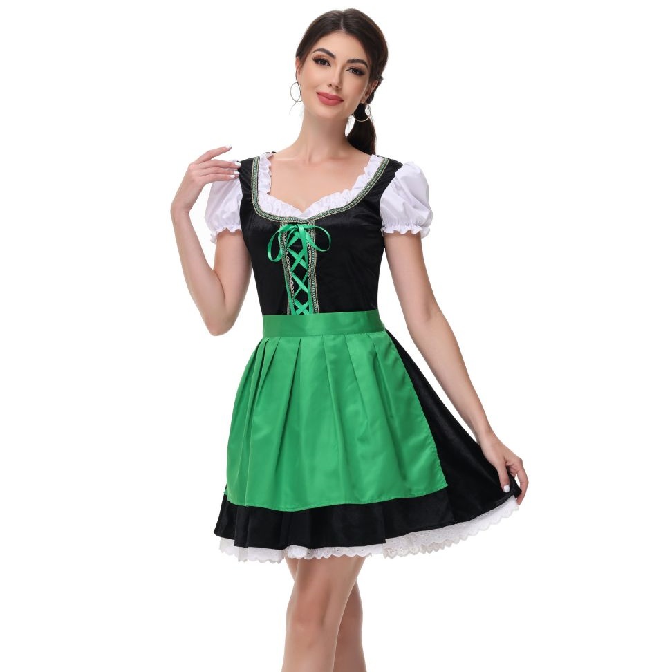 Oktoberfest Costumes Women German Traditional Bavarian  Beer Maid Outfits